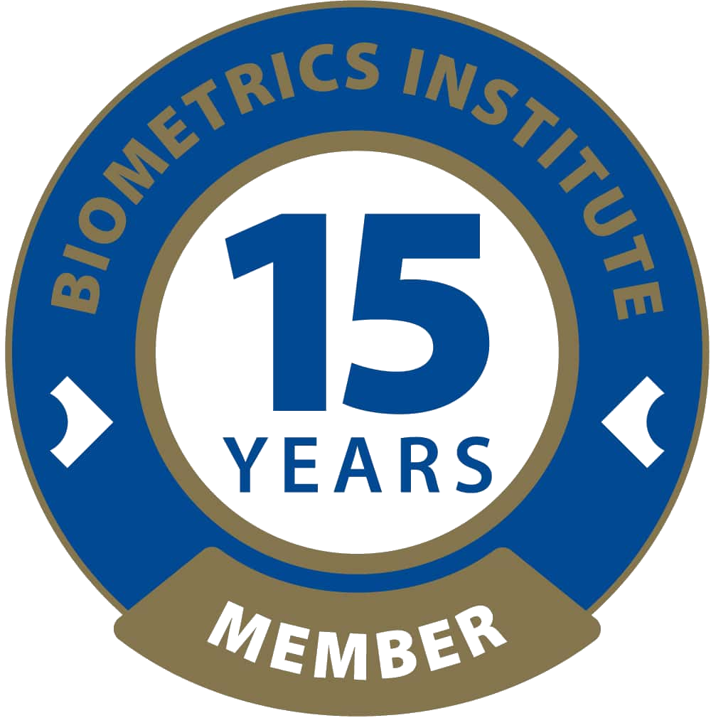 Biometrics Institute 15 YEARS Member